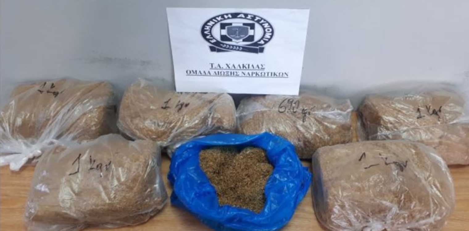 Έπιασαν λαθρέμπορο με ποσότητες καπνού στην Χαλκίδα