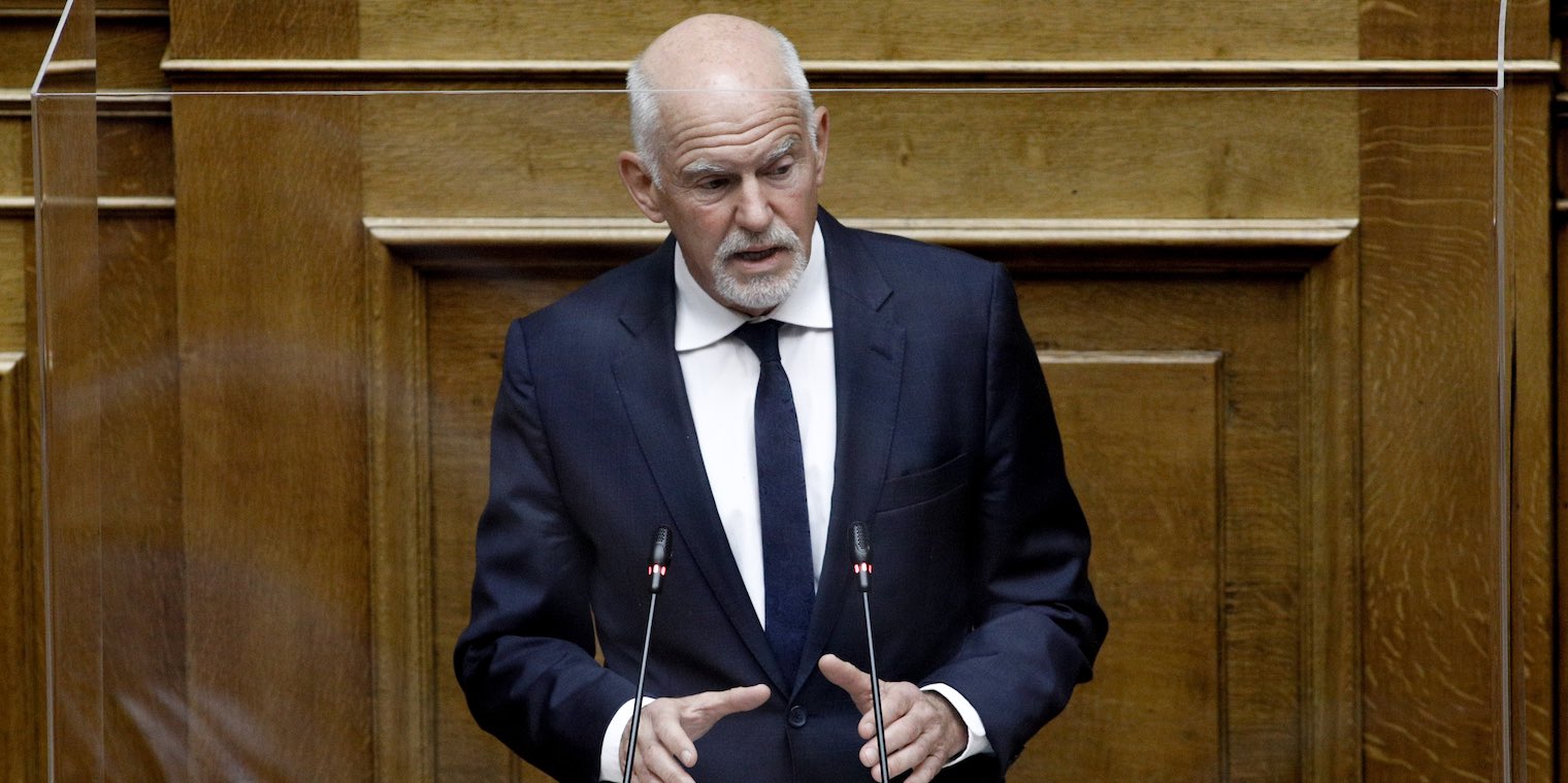 Πάτρα:Τηλεδιάσκεψη του Γιώργου Παπανδρέου με δημάρχους της Αχαΐας