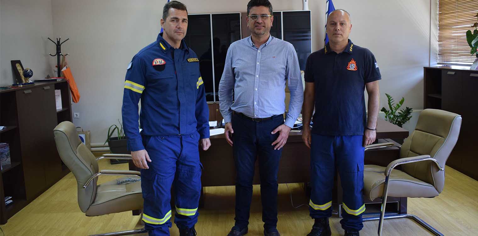 Συνάντηση Λέντζα με τον Περιφερειακό Διευθυντή ΠΥ Δυτ. Ελλάδας κ. Ρουμελιώτη