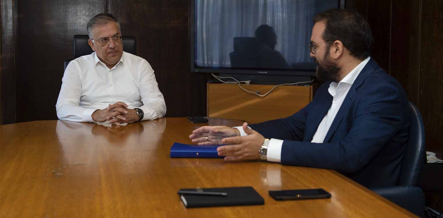 Περιφέρεια Δυτ. Ελλάδας: Το πρόγραμμα "Α. Τρίτσης" συζήτησαν Θεοδωρικάκος και Φαρμάκης