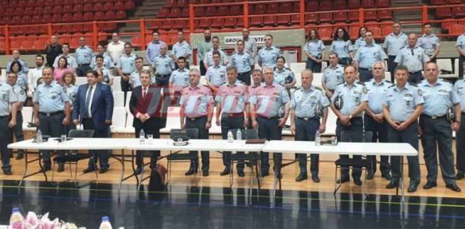 Πάτρα: Τι είπε ο Χρυσοχοΐδης στους Αξιωματικούς της ΕΛ.ΑΣ - Τι ανέφερε για κτιριακό και Πατρών - Πύργου