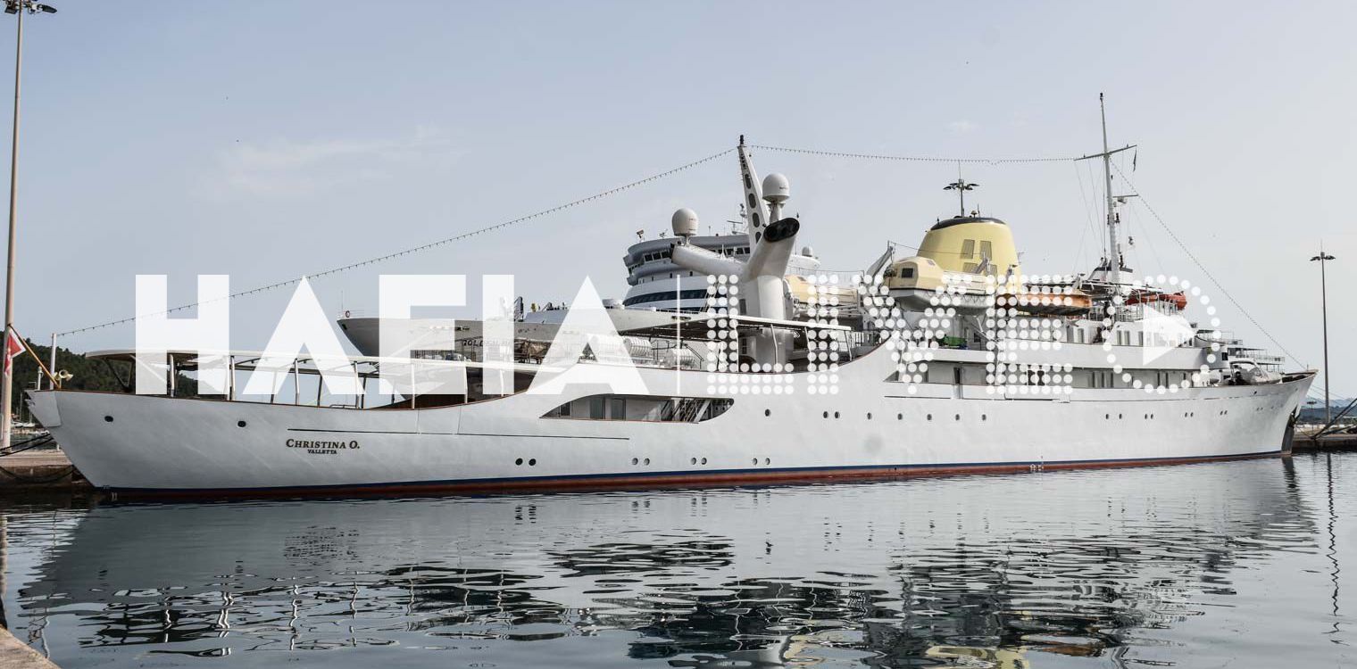 Κατάκολο: Σουηδοί γυρίζουν ταινία στη θαλαμηγό του Ωνάση