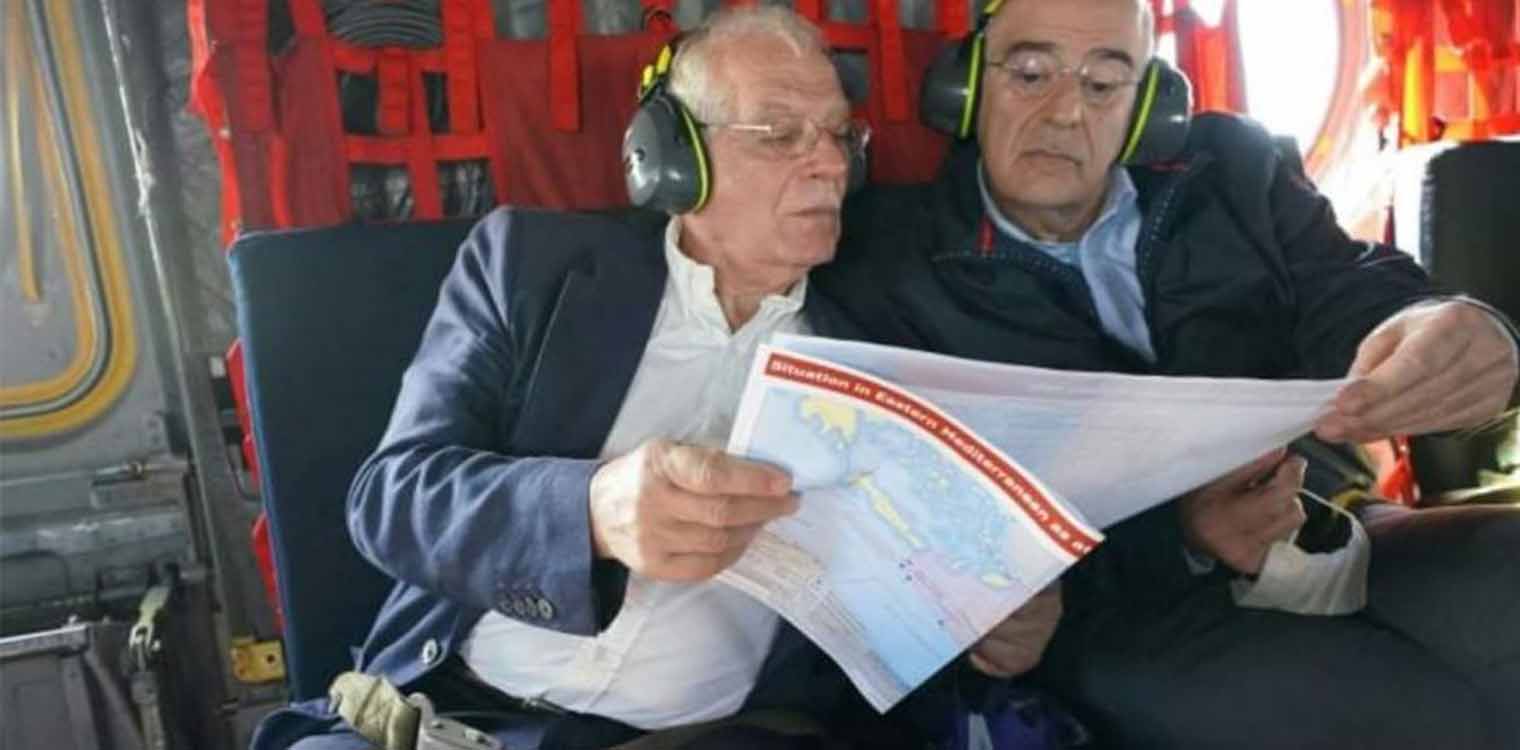 Δένδιας: Στο Στρατιωτικό Φυλάκιο 1 στις Καστανιές του Εβρου με τον Μπορέλ