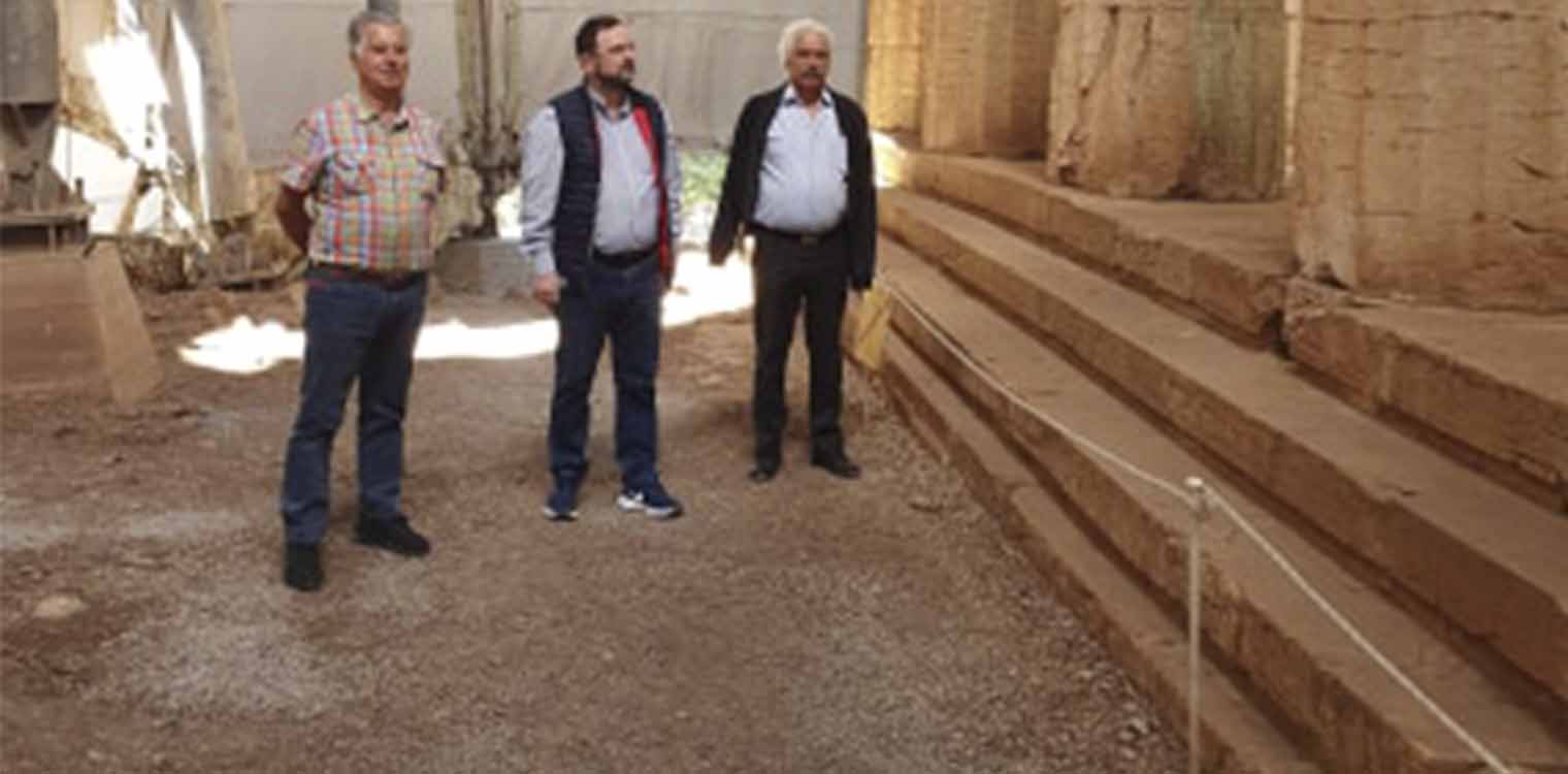 Kοροβέσης: Ανάδειξη και επισκεψιμότητα το ζητούμενο για Επικούριο Απόλλωνα