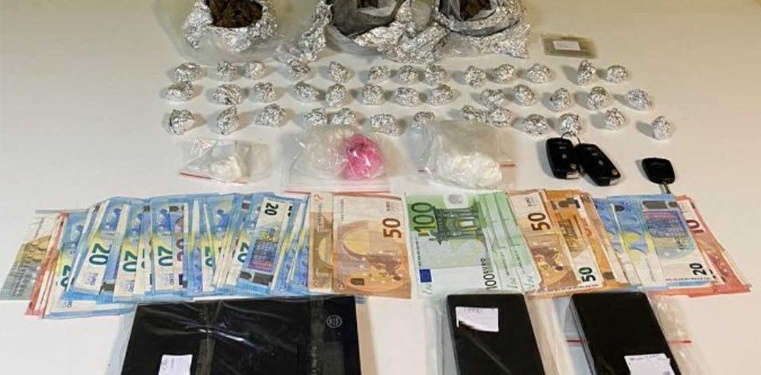 Θεσσαλονίκη: «Δίδυμο» διακινούσε κοκαΐνη και κάνναβη στη βόρεια Ελλάδα