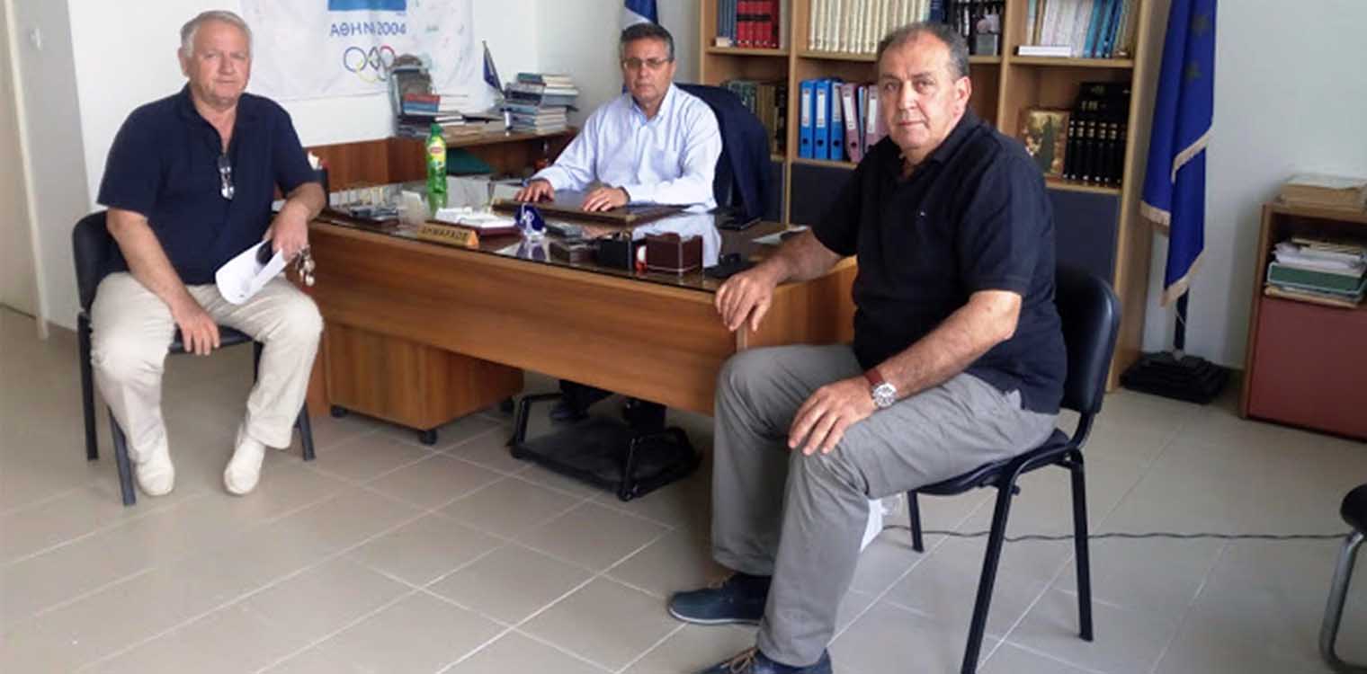 Ο Μαρίνος κοντά στους δημότες Τραγανού