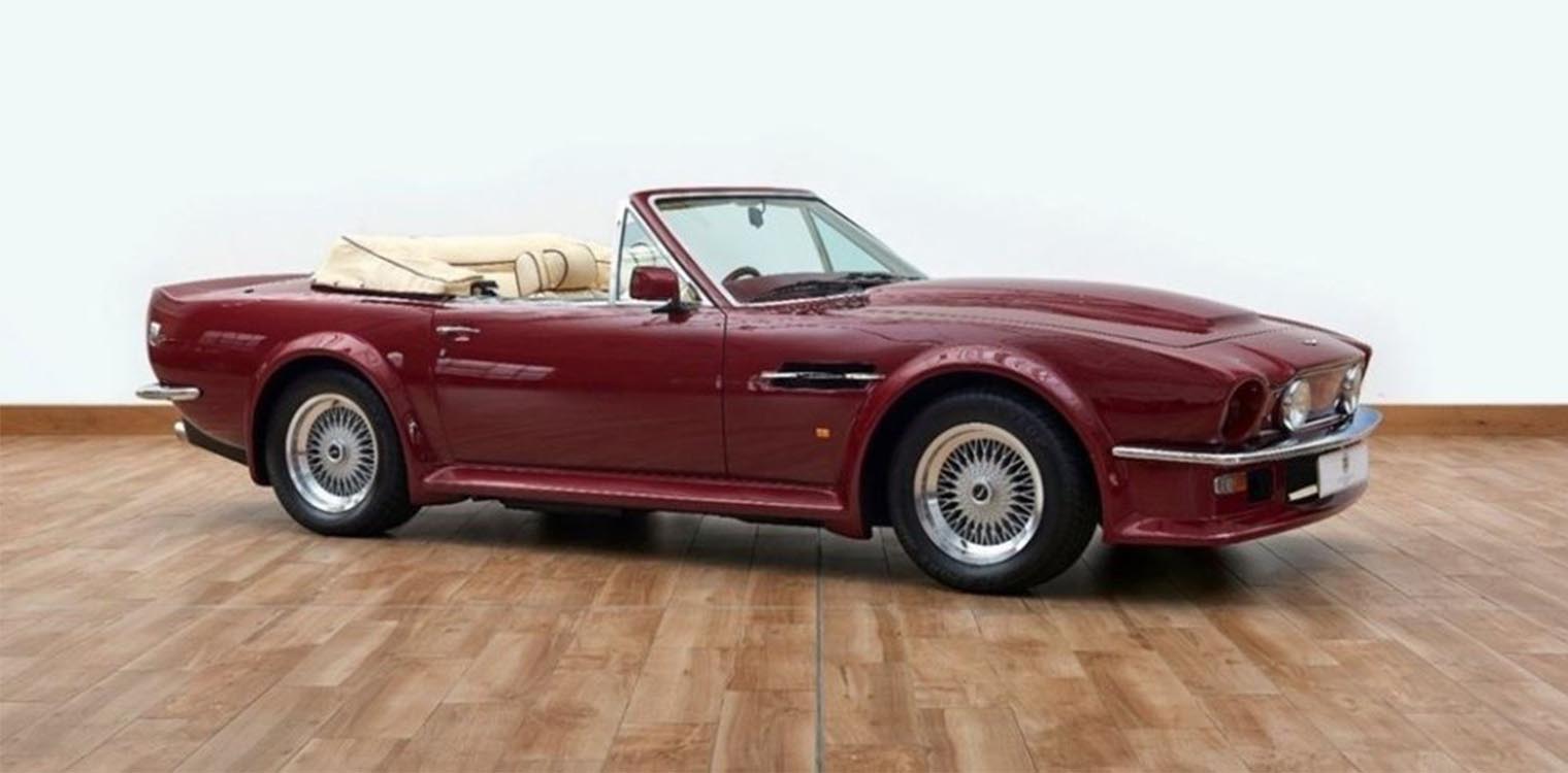 Μία Aston Martin V8 Volante με ένδοξο παρελθόν