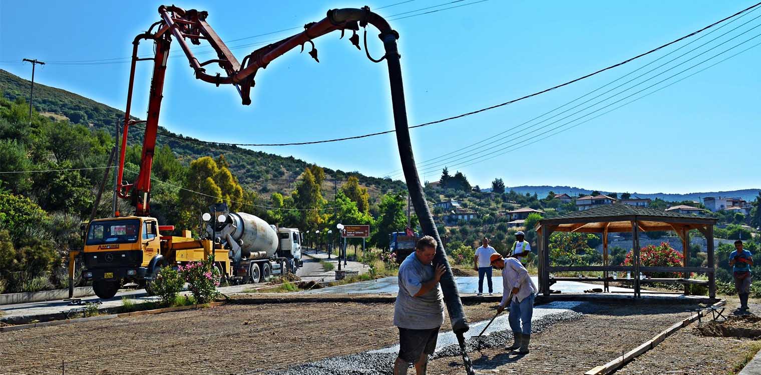 Νέα Φιγάλεια: Θεμελίωση του έργου κατασκευής παιδικής χαράς