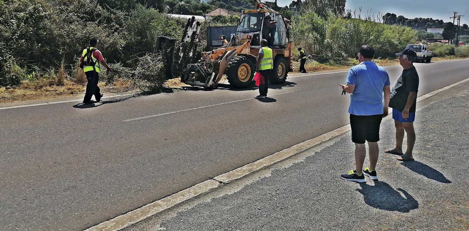 Κοροβέσης: Εργασίες αποκατάστασης και καθαρισμού