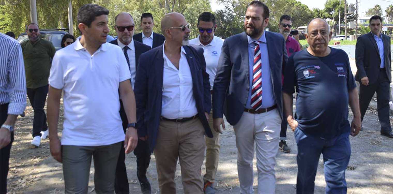 Φαρμάκης: «Τρέχουν» οι διαδικασίες για την αξιοποίηση αθλητικών εγκαταστάσεων