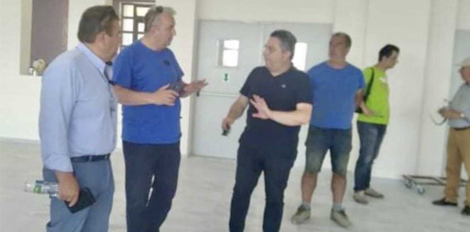 Γυμνάσιο - Λύκειο Καράτουλα: Ενημέρωση στελεχών του Δήμου Πύργου από ανάδοχο και ΚΤΥΠ
