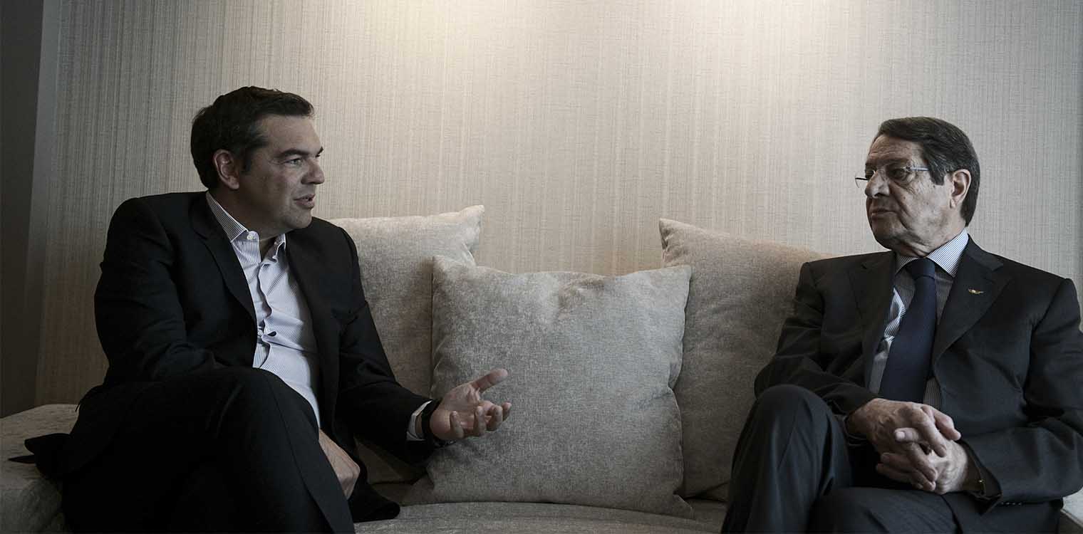 Αλέξης Τσίπρας: Ανάγκη συντονισμού Ελλάδας και Κύπρου
