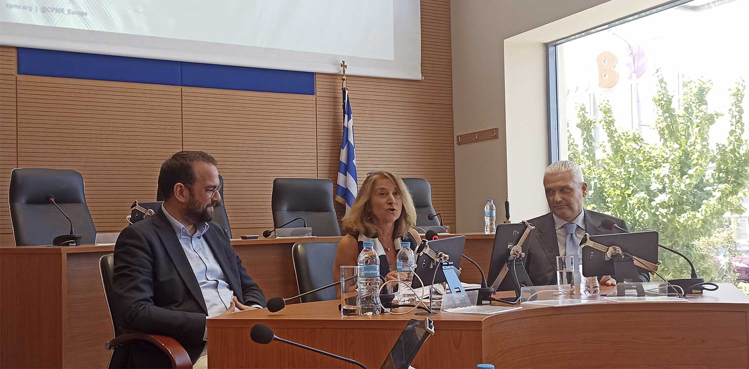 Στην Περιφέρεια Δυτ. Ελλάδας η Γενική Γραμματέας της CPMR Ελένη Μαριάνου