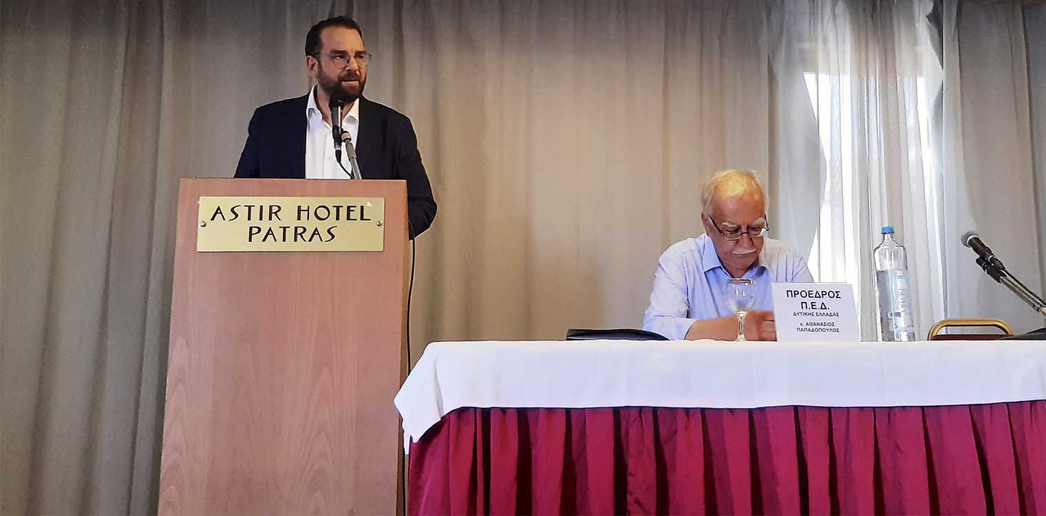Φαρμάκης: Το πρόγραμμα «Α. Τρίτσης» πολύτιμο και χρήσιμο χρηματοδοτικό εργαλείο για την Τοπική Αυτοδιοίκηση
