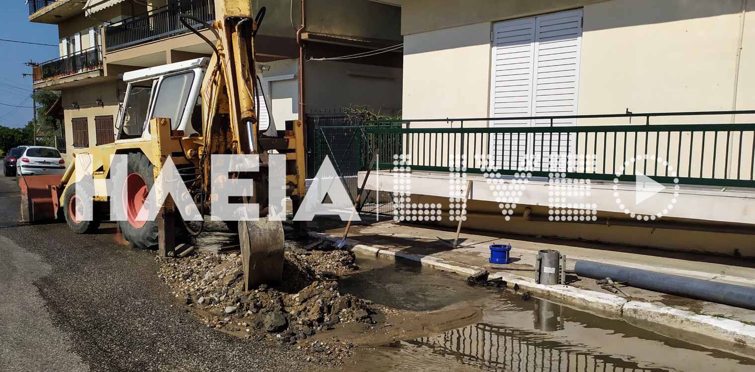 Πύργος: Βλάβη στο δίκτυο ύδρευσης - Χωρίς νερό η πόλη