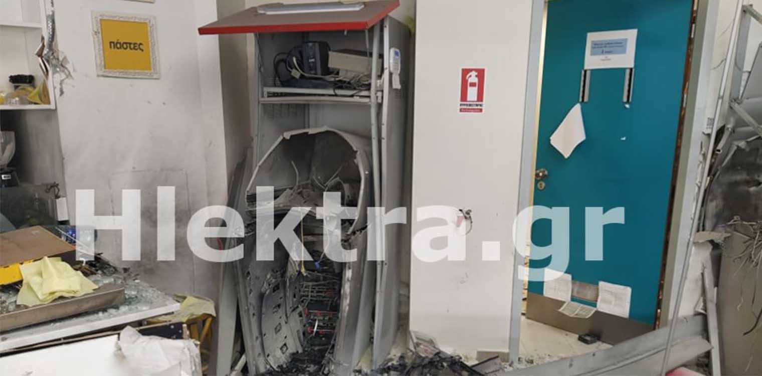 Κόρινθος: «Ξήλωσαν» τέσσερα ΑΤΜ από εμπορικό κέντρο - Δείτε εικόνες καταστροφής