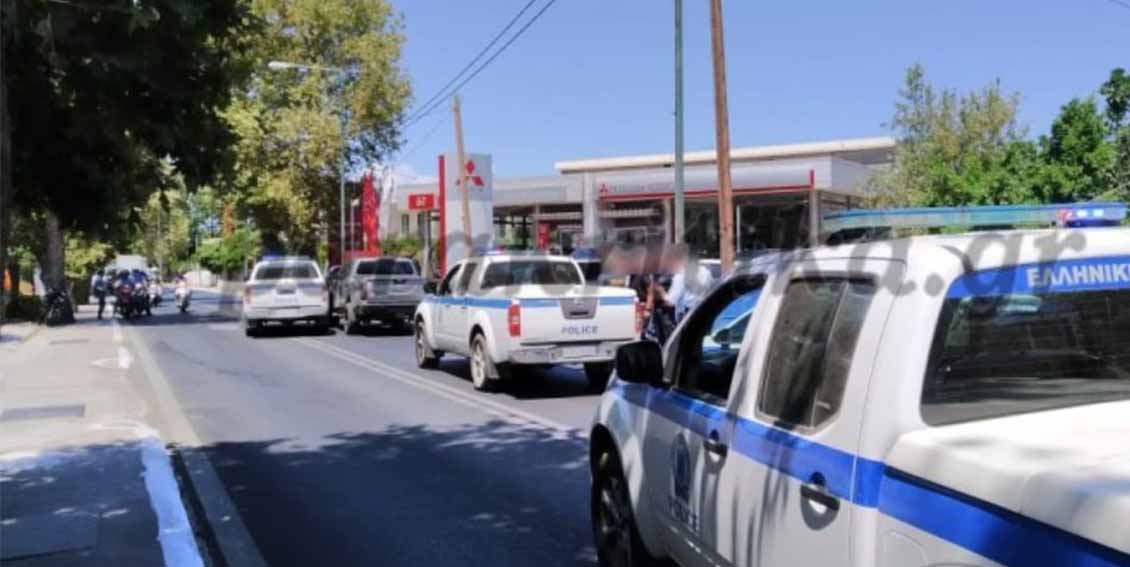 Κρήτη: Κινηματογραφική καταδίωξη - Φορτηγάκι εμβόλισε περιπολικό