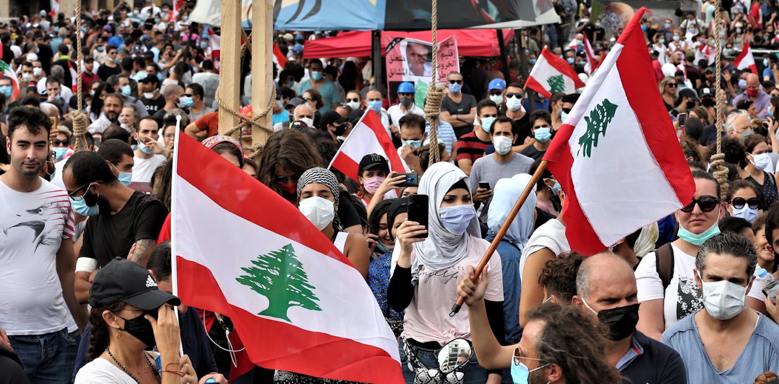 Έκρηξη στη Βηρυτό: Διαδηλωτές πέταξαν πέτρες εναντίον της αστυνομίας