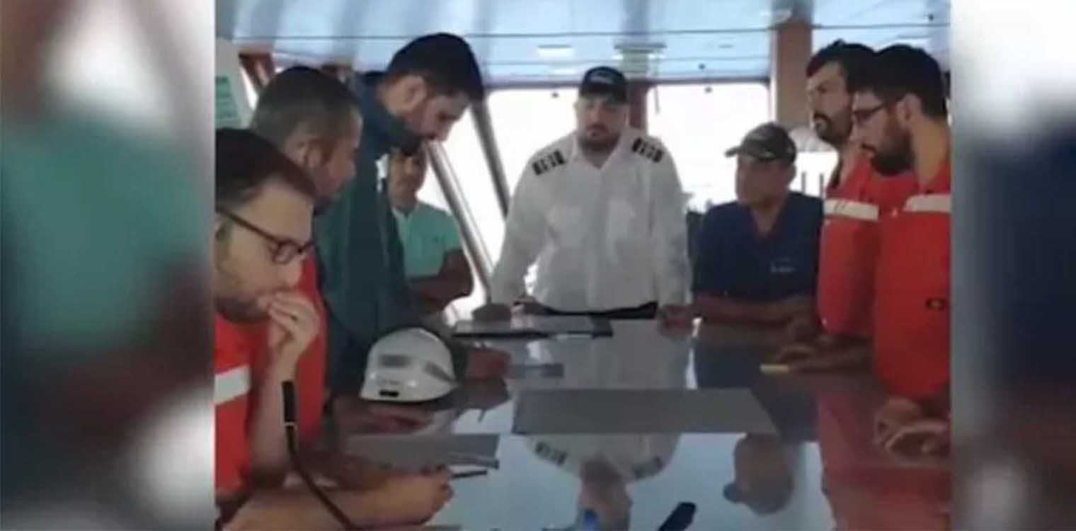Oruc Reis: Καλά κρατεί η τουρκική προπαγάνδα - Νέο βίντεο… μέσα από το πλοίο δείχνει τους σχεδιασμούς των Τούρκων