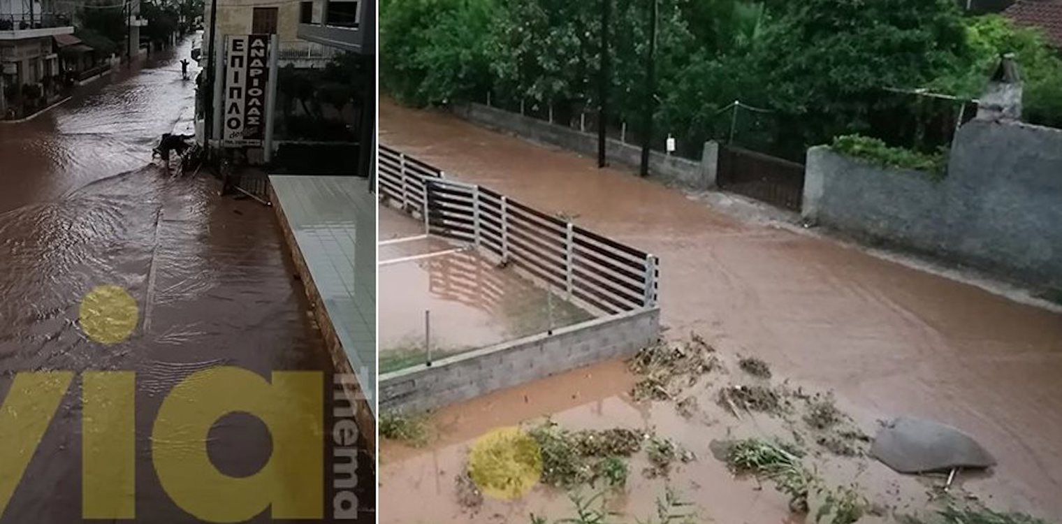 Κακοκαιρία «Θάλεια»: Εκτός ελέγχου η κατάσταση στην Εύβοια - Δύο νεκροί, εγκλωβισμένοι δεκάδες πολίτες