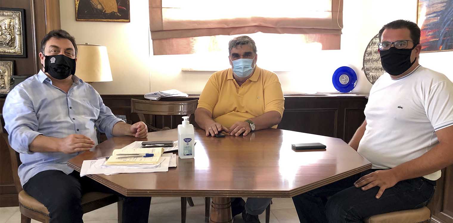 Συνάντηση Αντωνακόπουλου με νέο Διευθυντή δευτεροβάθμιας εκπαίδευσης Γ. Φωτεινόπουλο