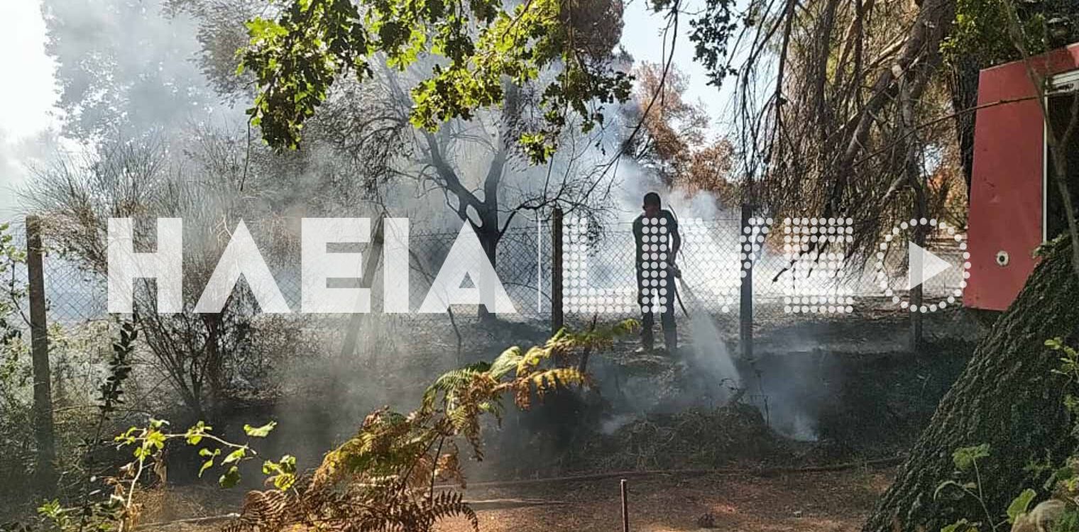 Κρέστενα: Ξέσπασε πυρκαγιά στο Καλλίκωμο