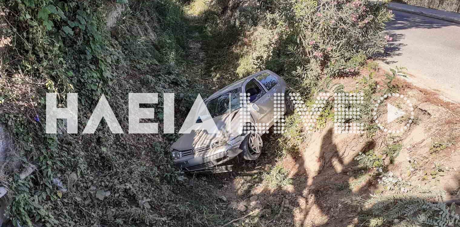Ζαχάρω: Δύο τραυματίες σε εκτροπή μέσα σε αύλακα