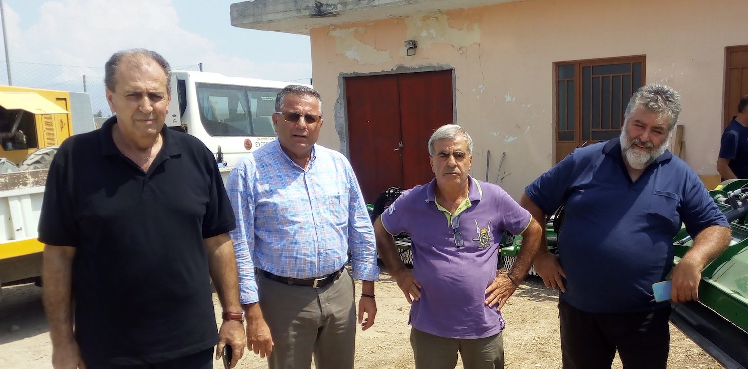 Πρωτοβουλία Μαρίνου: Αγροτικά μηχανήματα και εργαλεία διαθέτουν οι Δημοτικές Ενότητες του Δήμου Πηνειού