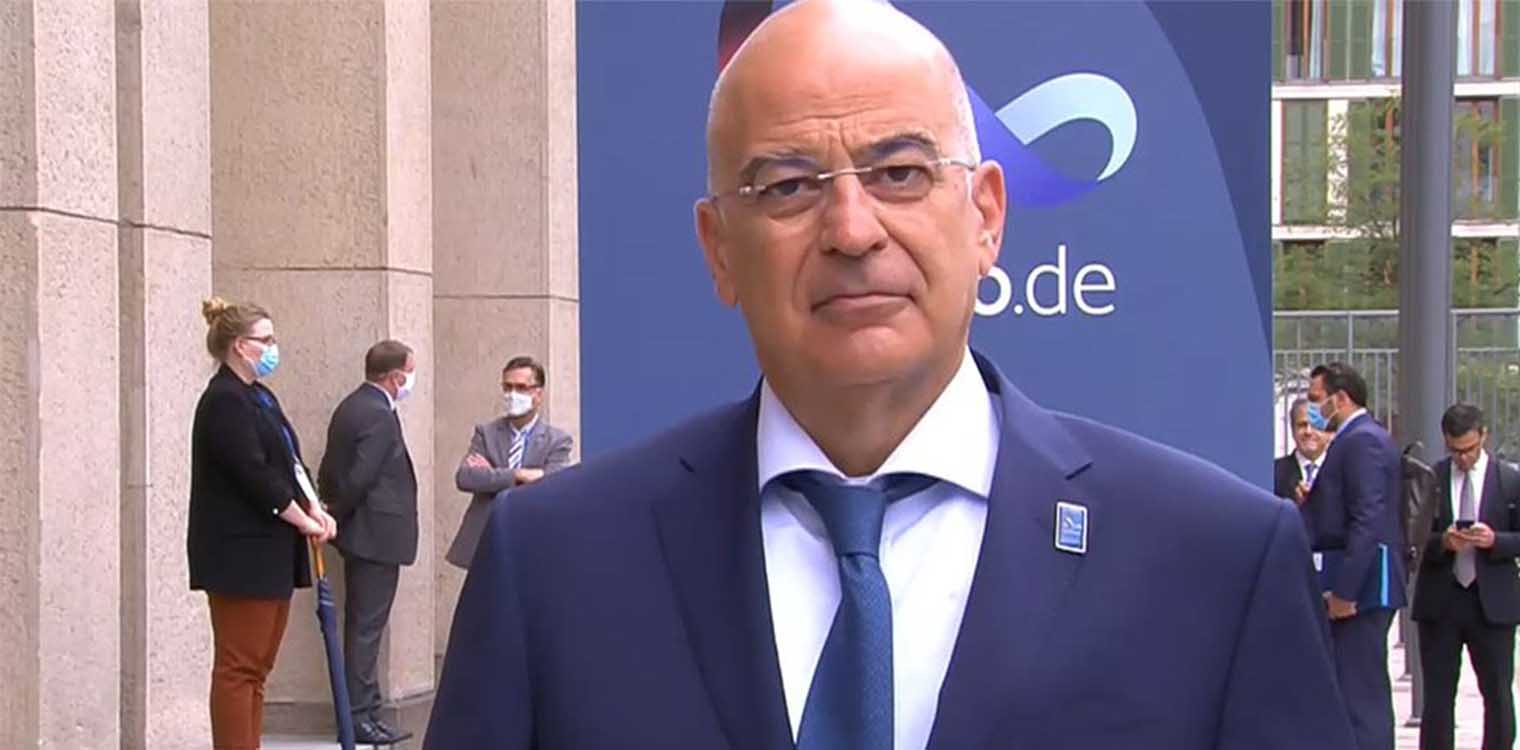 Δένδιας: «Απόλυτη αναγκαιότητα οι κυρώσεις απέναντι στην Τουρκία»