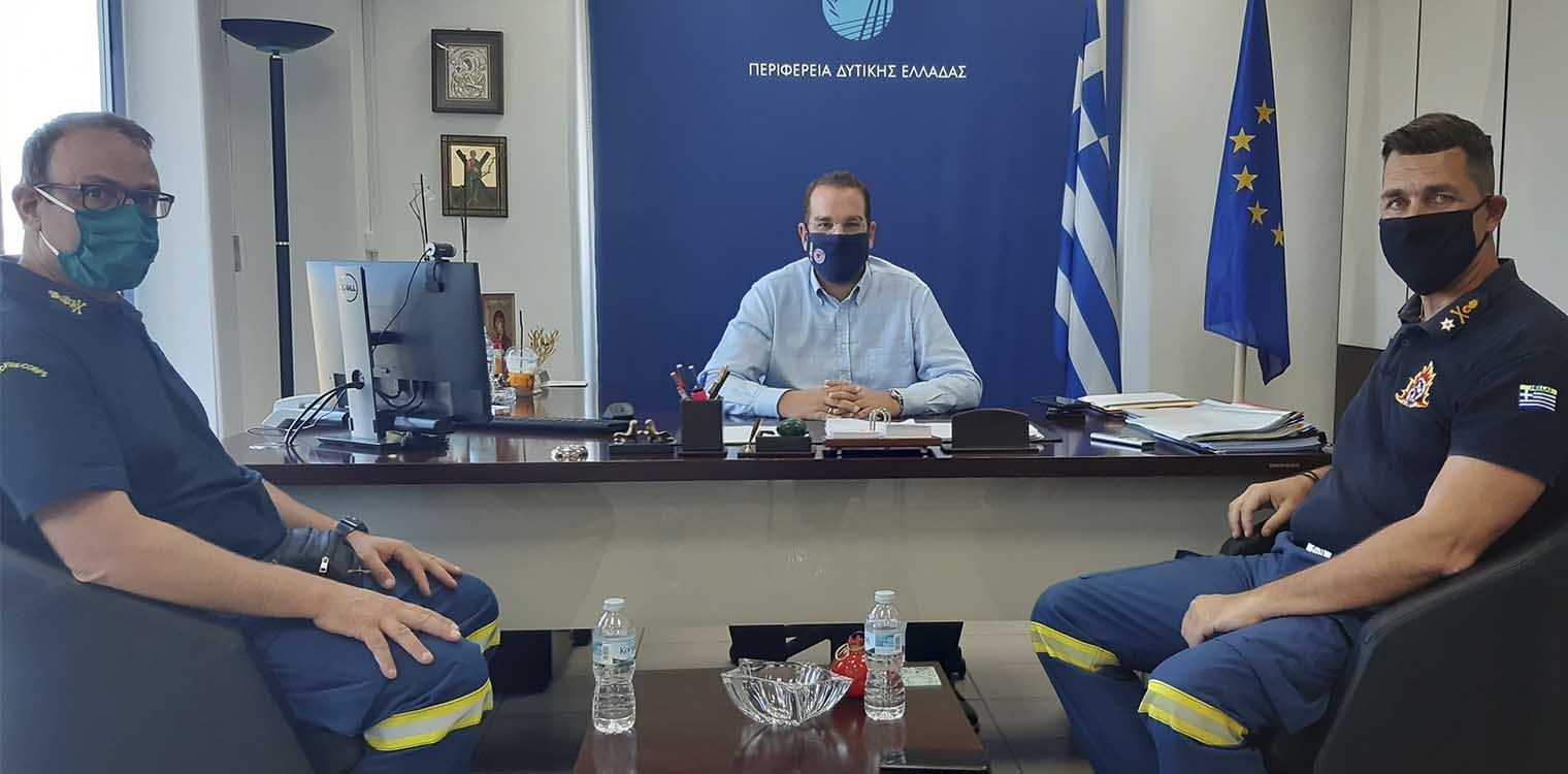 Σε διαρκή ετοιμότητα και επιφυλακή η Περιφέρεια Δυτ. Ελλάδας για το ενδεχόμενο πυρκαγιών