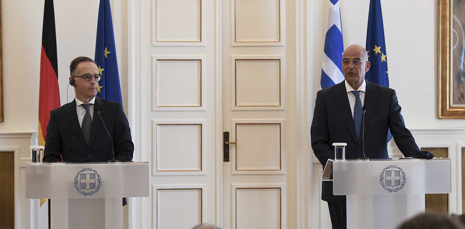 Μήνυμα Μάας σε Τουρκία: Η Γερμανία στο πλευρό της Ελλάδας - Αρκεί μια σπίθα για ανάφλεξη
