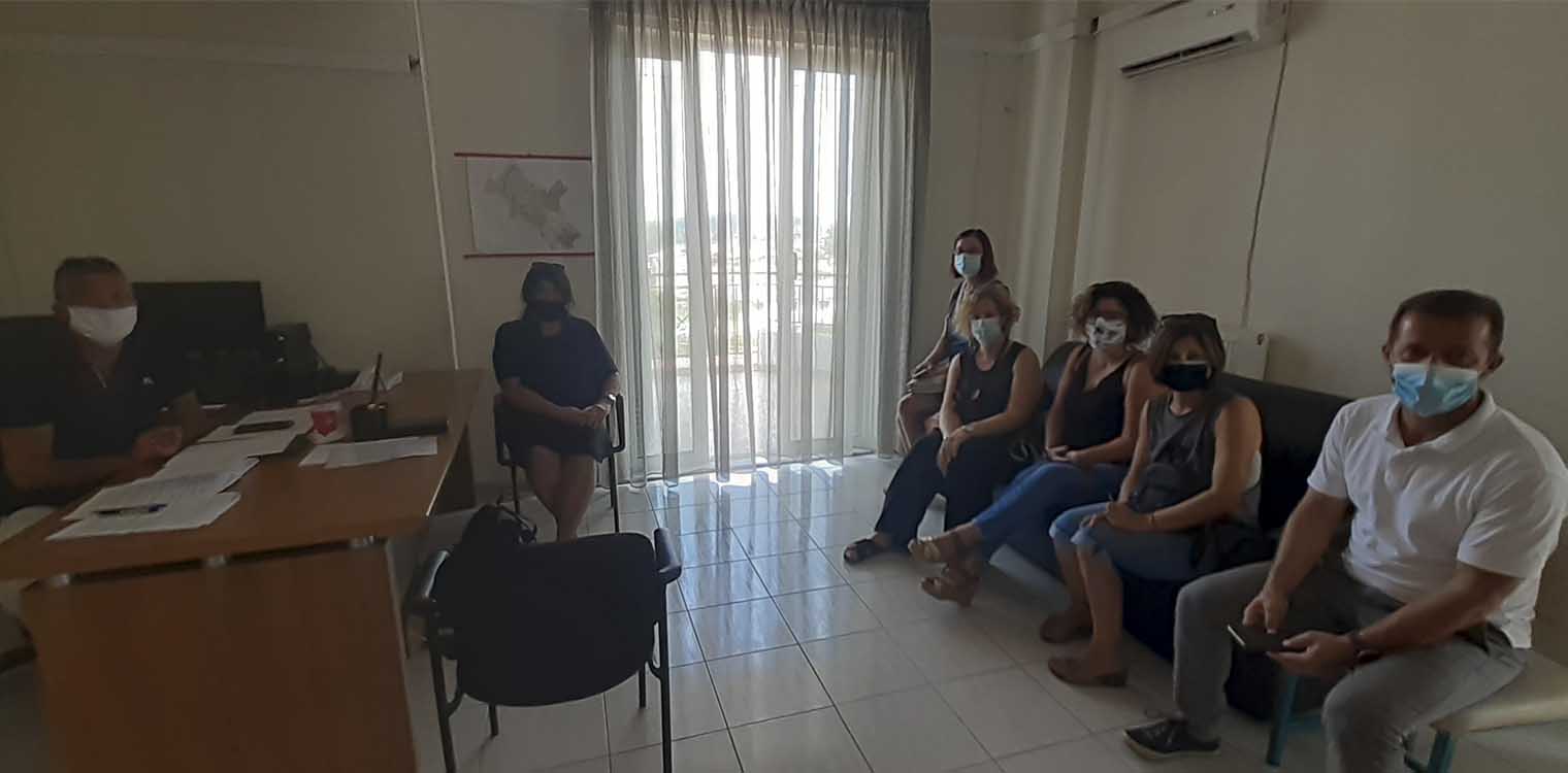 Σύλλογος Δασκάλων Πύργου - Αρχ. Ολυμπίας: Συνάντηση ΔΣ με τον νέο Διευθυντή ΠΕ Ηλείας