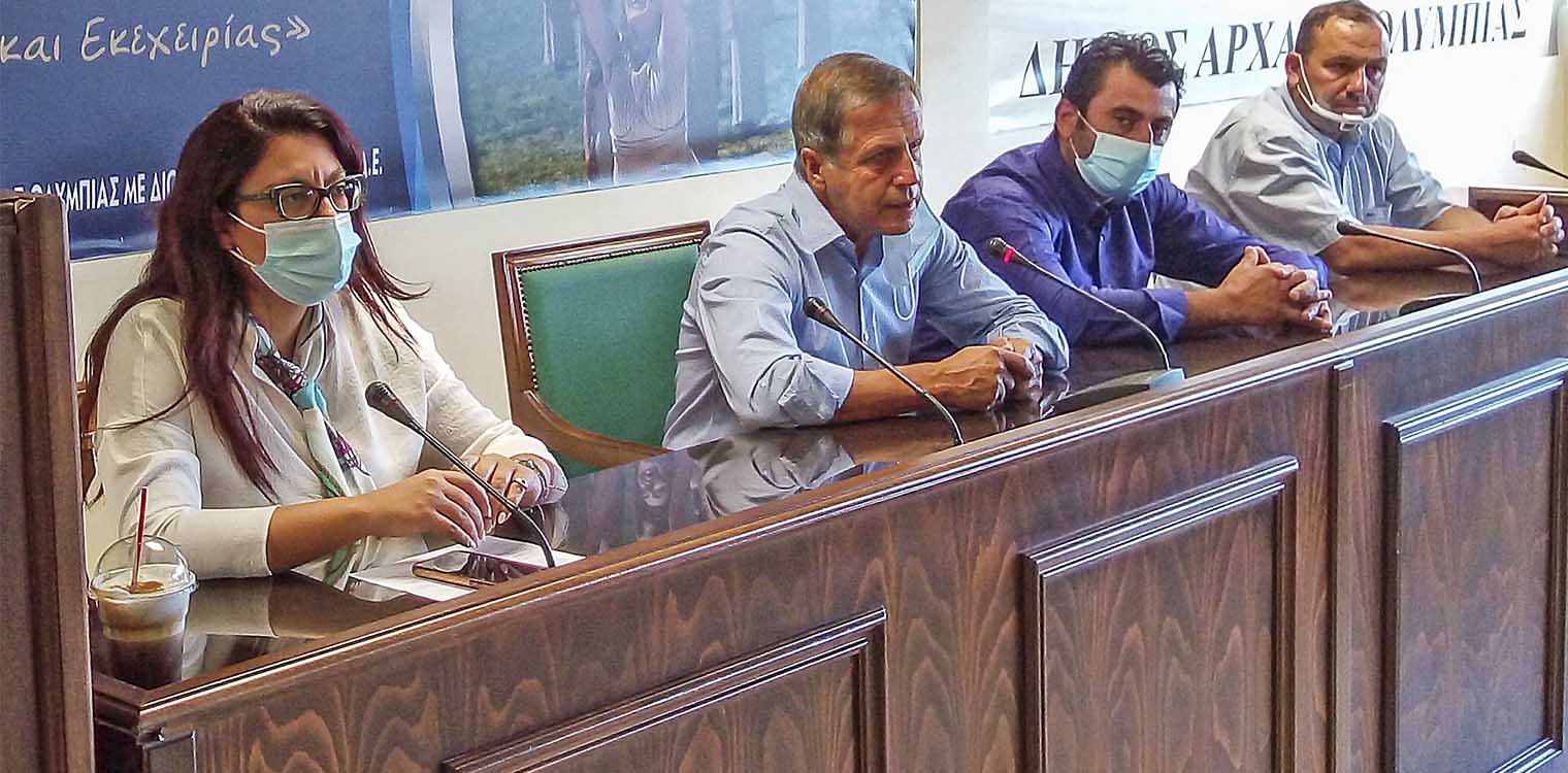 Έναρξη προγράμματος Κοινωφελούς Εργασίας στον Δήμο Αρχ. Ολυμπίας