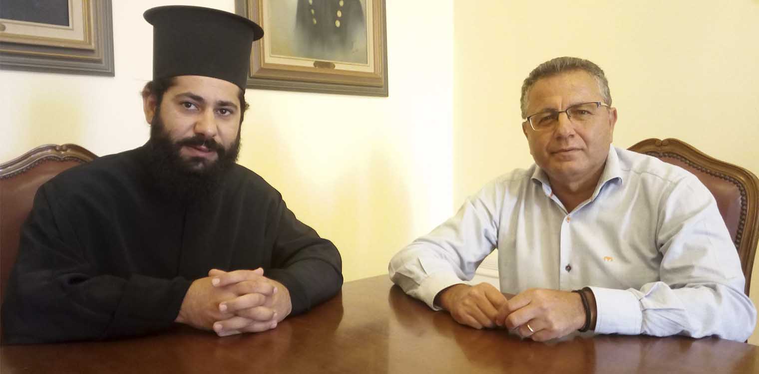Επίσκεψη του Αρχιμανδρίτη Π. Αλέξιου Κουρτέση στη Γαστούνη