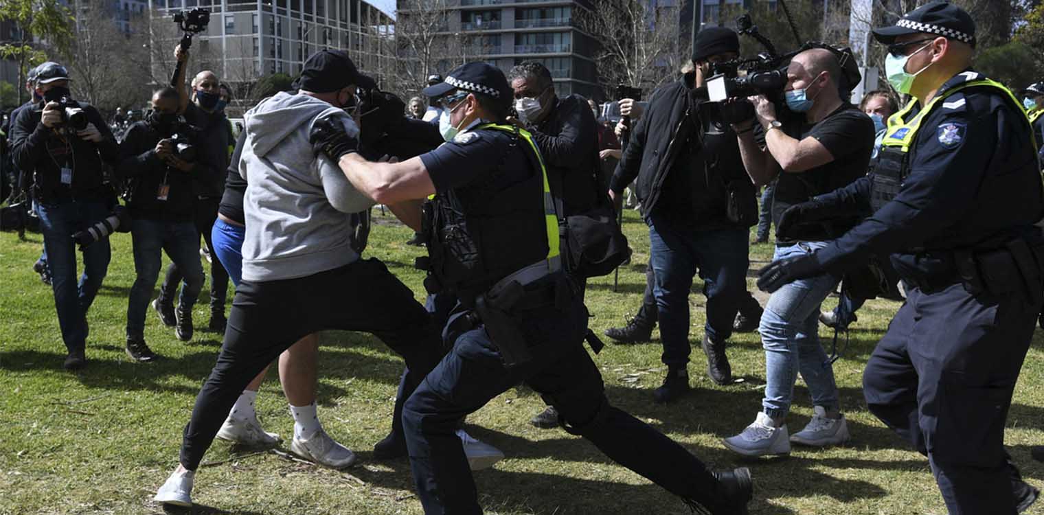 Kορονοϊός: Διαδηλώσεις κατά του lockdown στη Μελβούρνη και το Σίδνεϊ