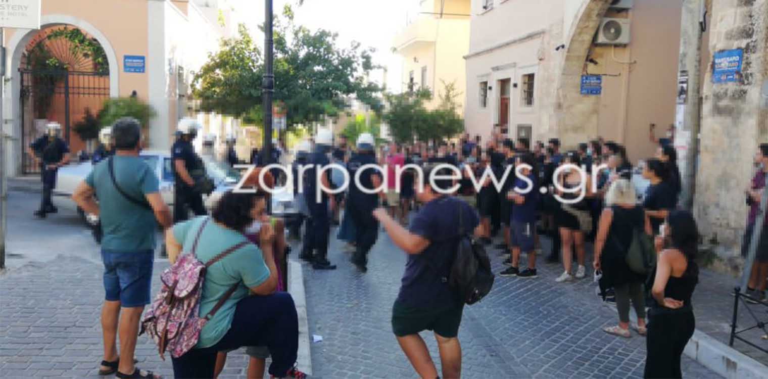 Χανιά: Επεισόδια μετά από εκκένωση κτηρίου που ήταν υπό κατάληψη εδώ και 15 χρόνια