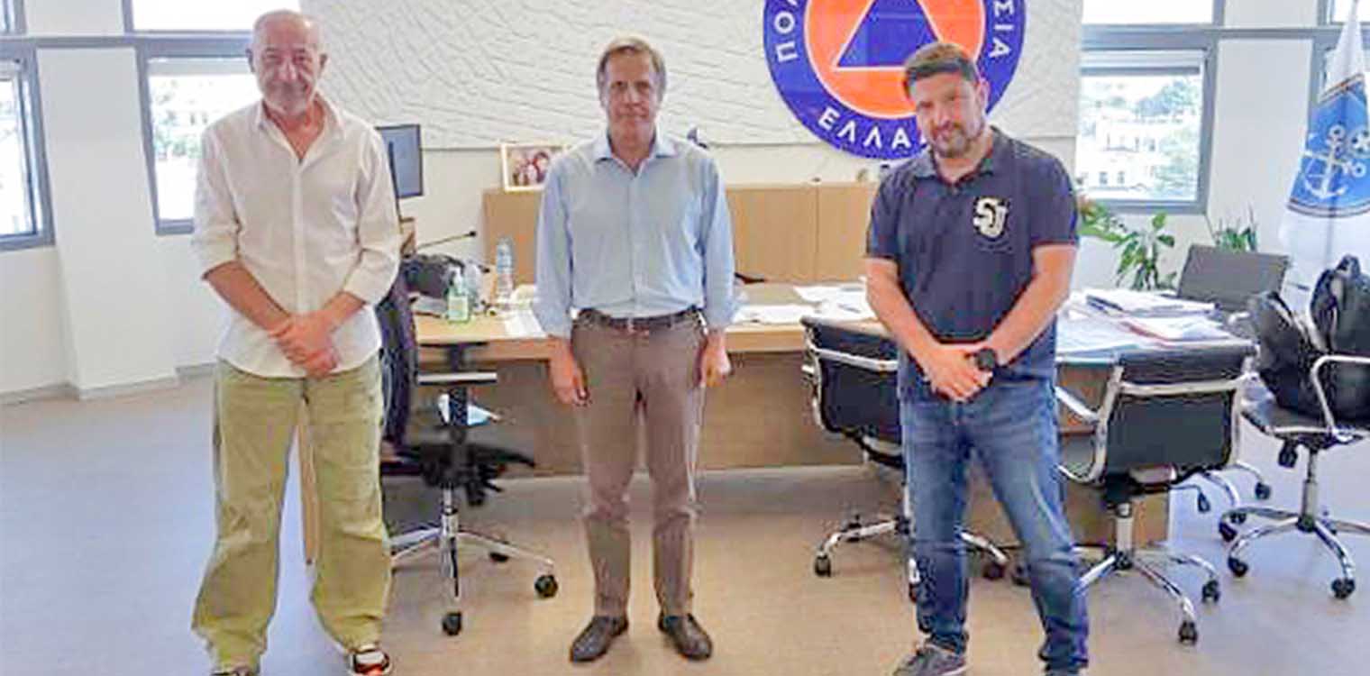 Στενή συνεργασία Χαρδαλιά - Γεωργιόπουλου για την θωράκιση της Αρχ. Ολυμπίας από φυσικές καταστροφές