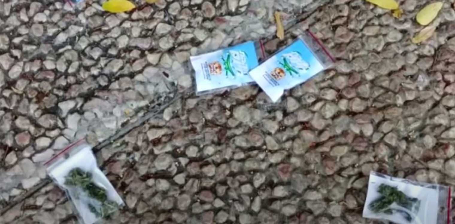 To Τελ Αβίβ γέμισε χασίς... εξ ουρανού - Δείτε βίντεο