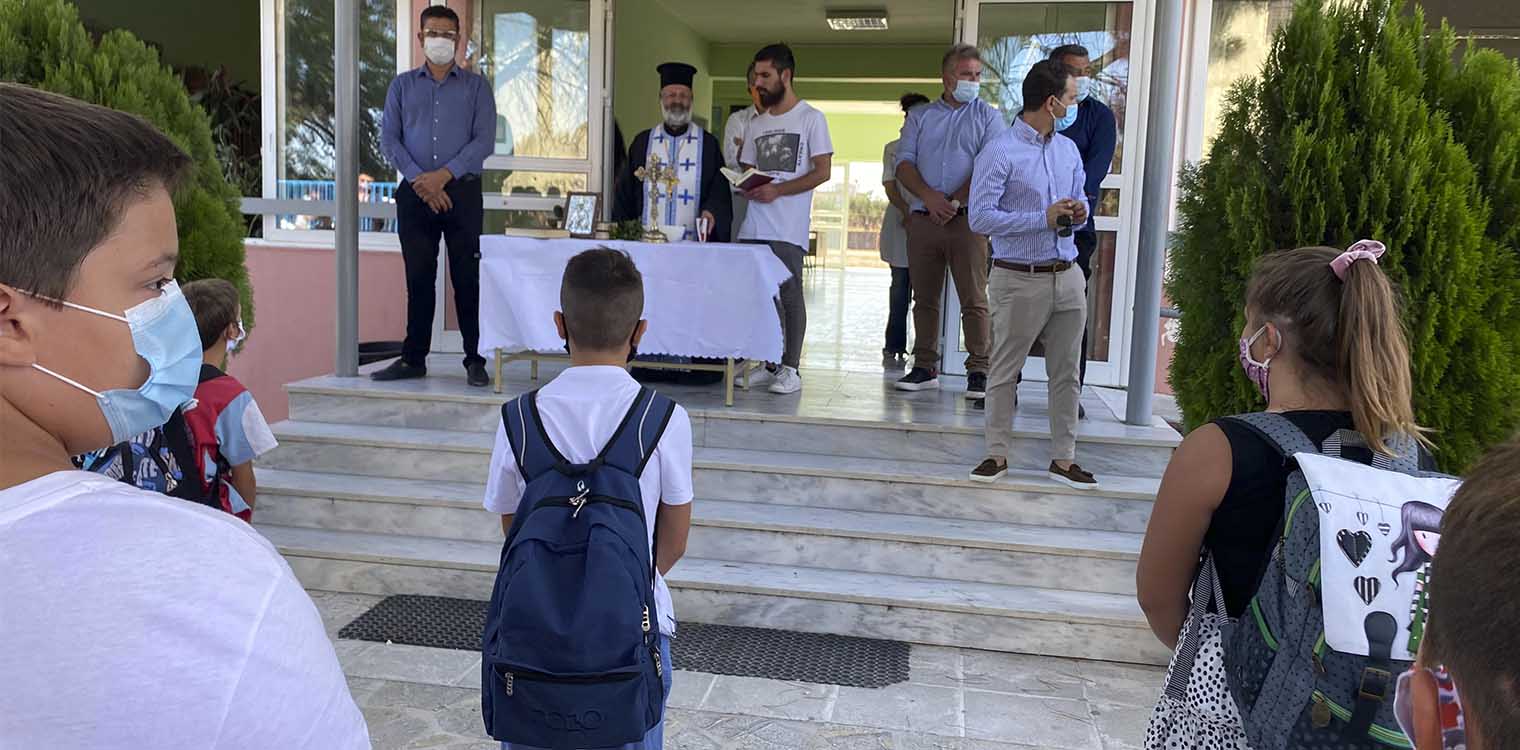 Χαιρετισμός Δημάρχου Γ. Λέντζα για την έναρξη της νέας Σχολικής Χρονιάς