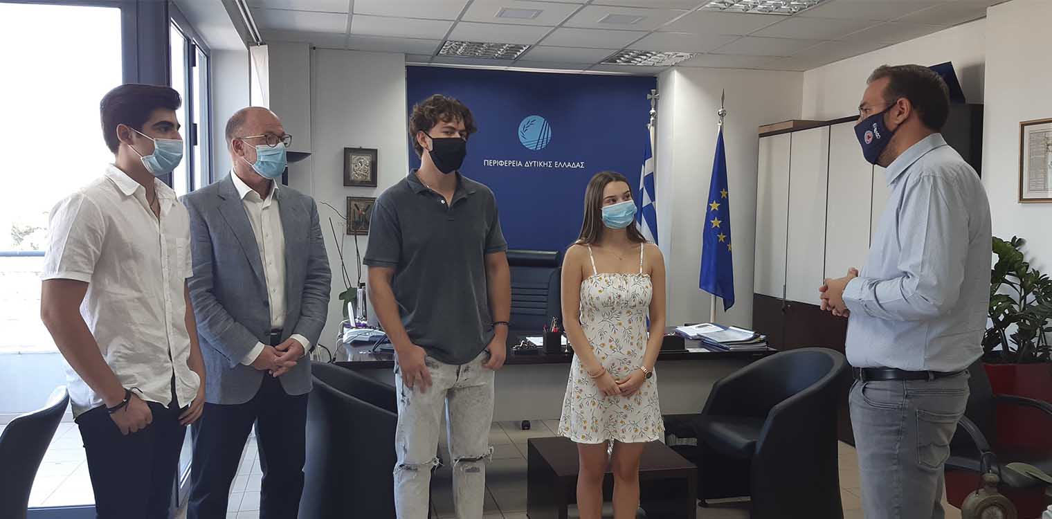 Τους «πρώτους των πρώτων» της Δυτ. Ελλάδας υποδέχθηκε o Φαρμάκης