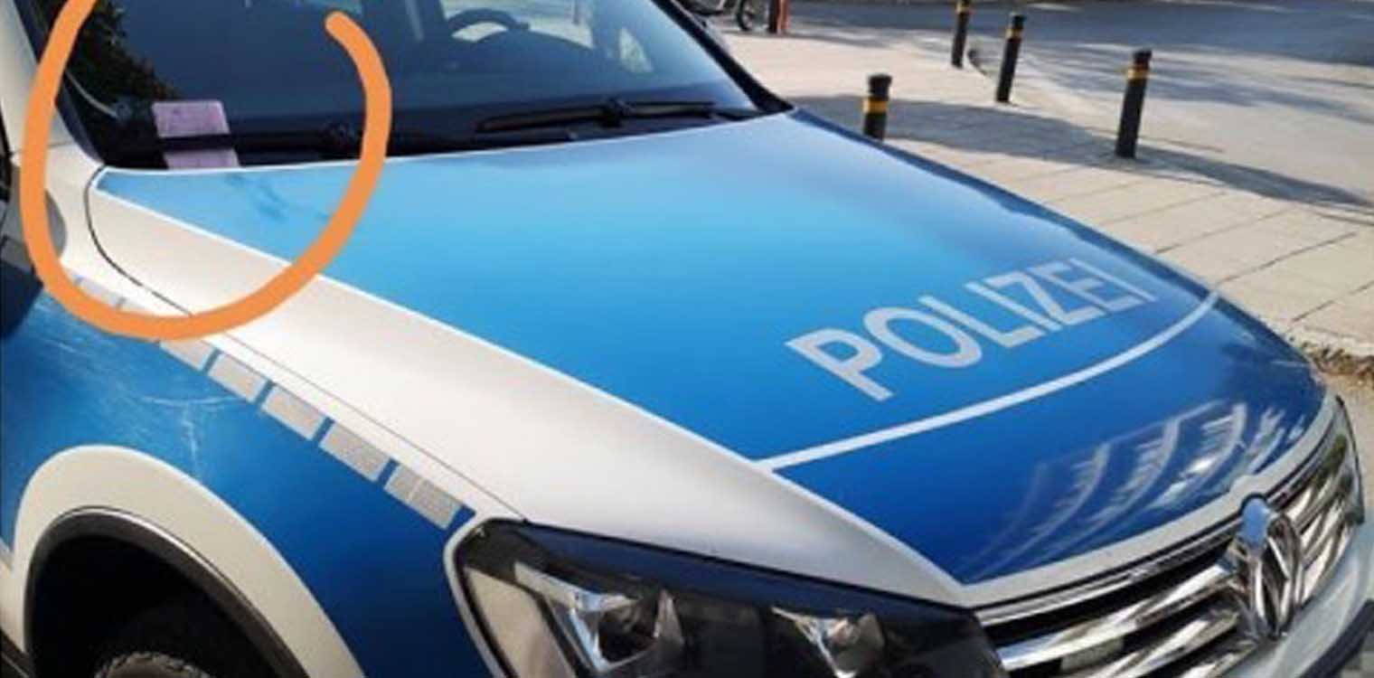 Γερμανικό περιπολικό “έφαγε” κλήση από Έλληνα αστυνομικό