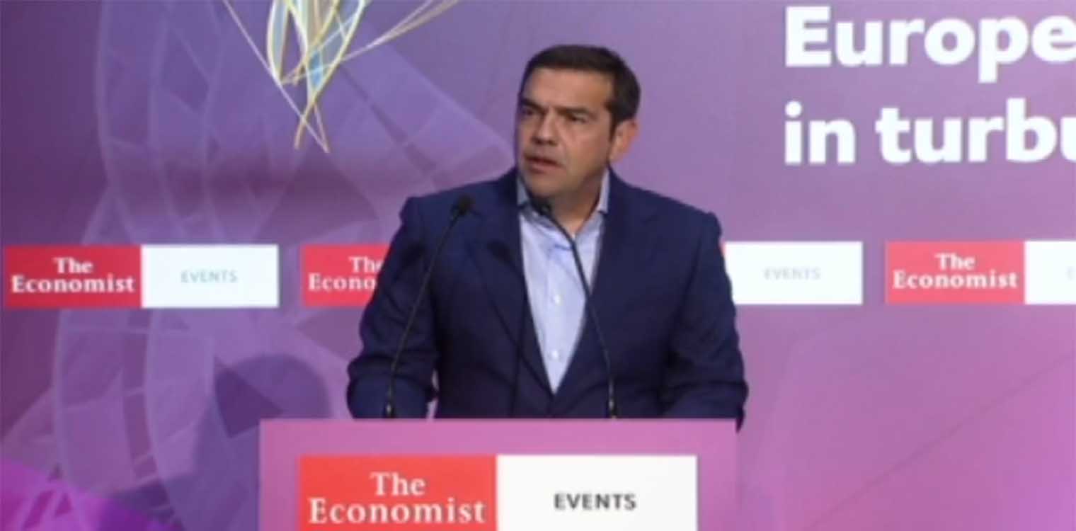 Τσίπρας στο Συνέδριο του Economist: Να συνειδητοποιήσουμε ξανά την αξία του δημόσιου χώρου (video)