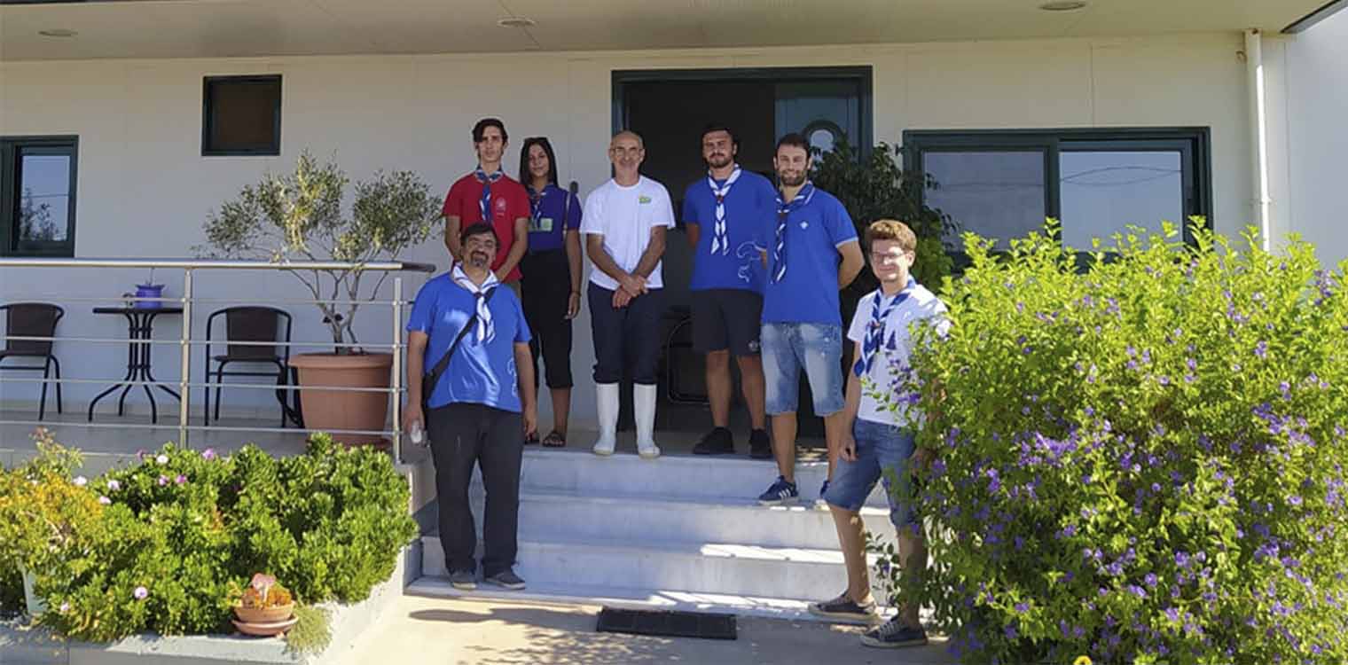 Οι Πρόσκοποι του Πύργου επισκέφθηκαν τη γαλακτοβιομηχανία Φάρμα Ηλείας