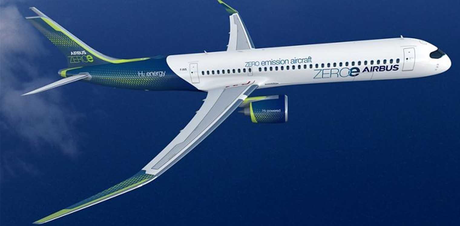 Η Airbus σχεδιάζει για το 2035 το πρώτο «καθαρό» επιβατηγό αεροπλάνο με υδρογόνο αντί για ορυκτά καύσιμα