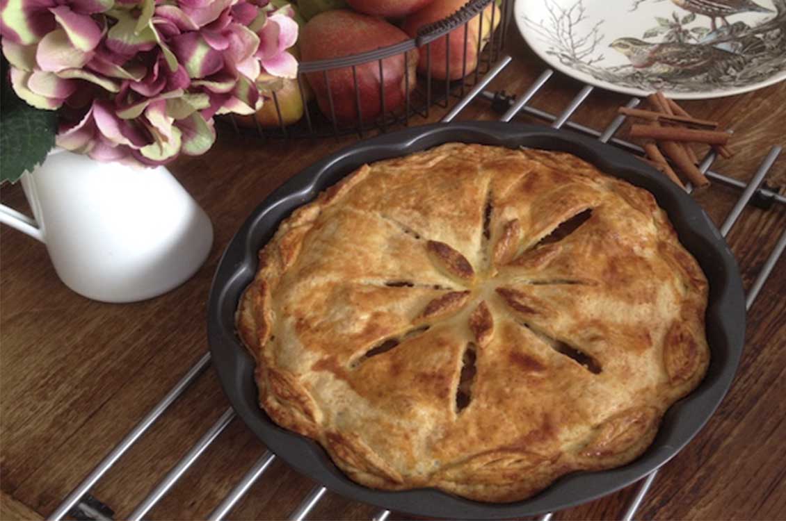 American apple pie (Αμερικάνικη μηλόπιτα)