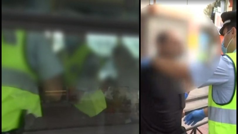 Τον πήραν σηκωτό οι αστυνομικοί επειδή δεν φορούσε μάσκα: «Μου έχει πει ο Θεός να μην φοράω» (video)