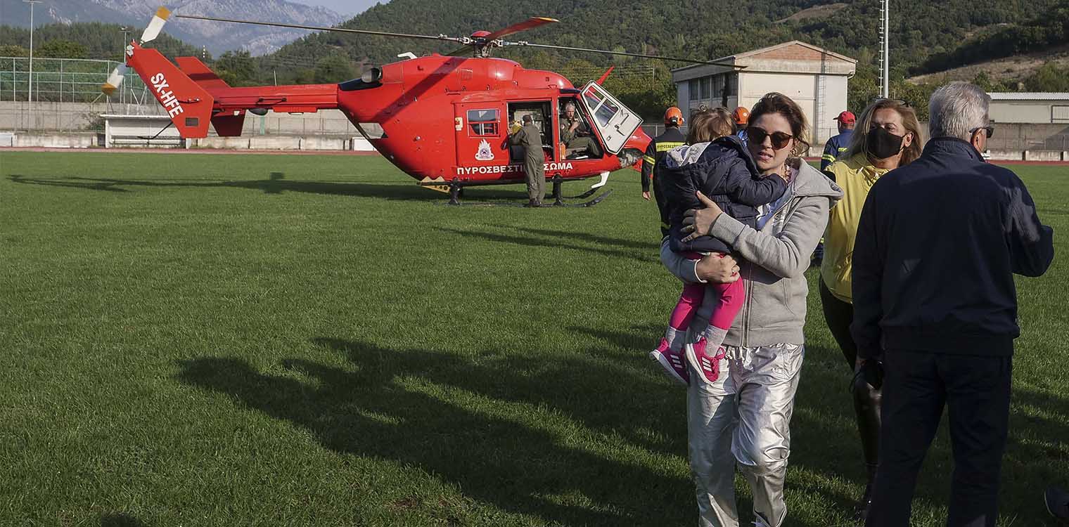 Καρδίτσα - Έγκυος που απεγκλωβίστηκε: «Μαζεύαμε νερό από τις ρεματιές και το βράζαμε για να πιούμε»