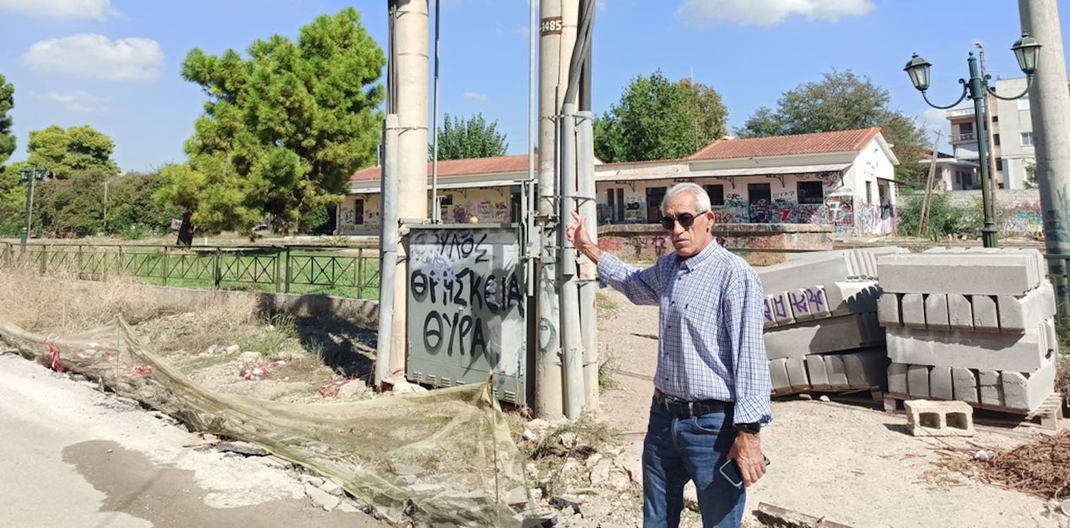 Αυτοψία Λυμπέρη στα έργα ανάπλασης της οδού Σμύρνης - «Τέλος το «ράβε – ξήλωνε» στο Δήμο Ήλιδας»