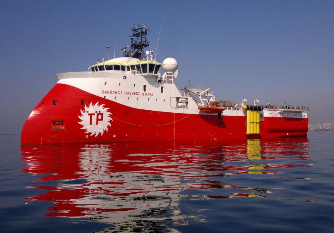 Κύπρος: Αντί-Navtex στις νέες έρευνες του «Μπαρμπαρός» εντός της ΑΟΖ