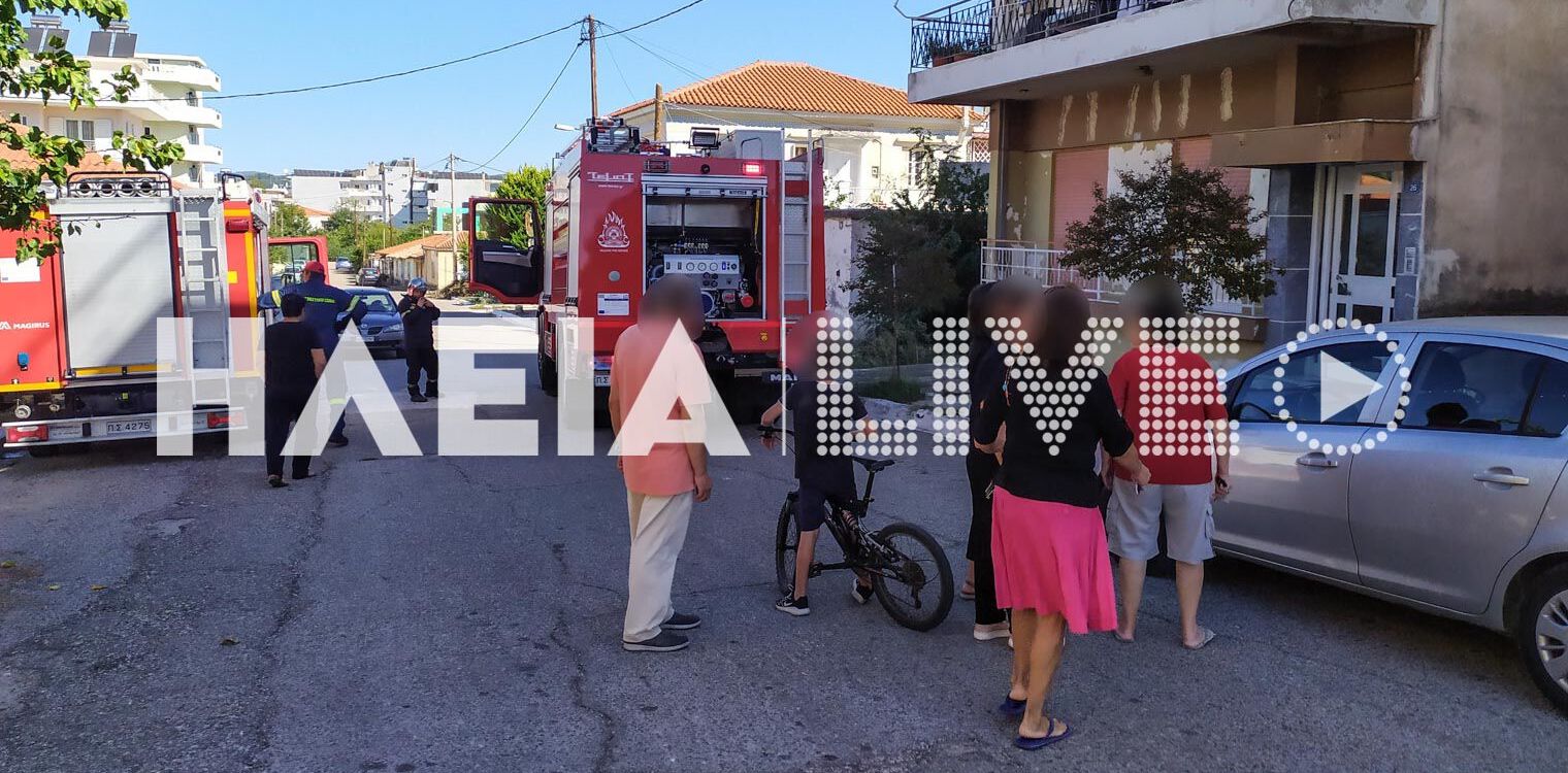 Πύργος: Αναστάτωση στη Δεξαμενή για πυρκαγιά σε οικία